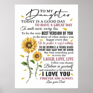 To my daughter  poster