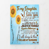 To my daughter | Special letter to my daughter