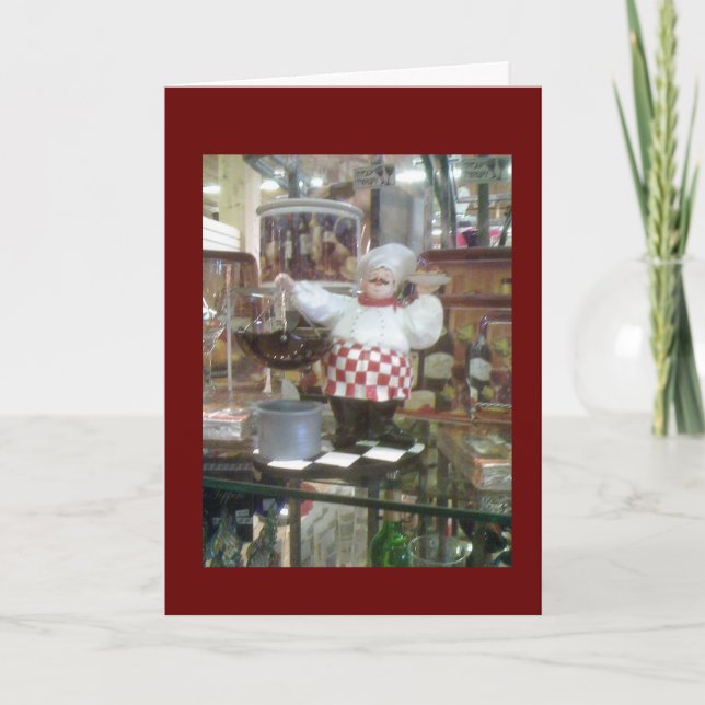 TO MY **FAVORITE CHEF** ON HIS BIRTHDAY CARD (Front)