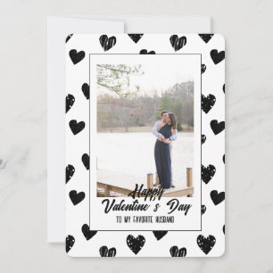 to my favourite husband valentine's thank you card