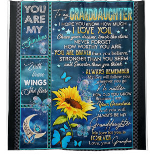 To My Granddaughter Sunflower Gift, Baby Gift