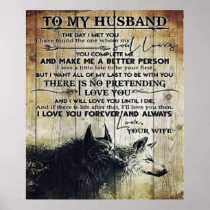 To my Husband Beautiful Family Decor Gift