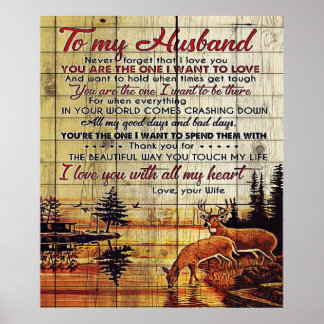 To my Husband | Beautiful Family Decor Gift