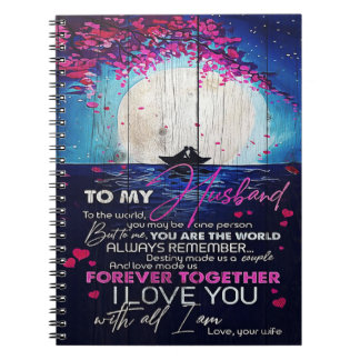 To My Husband Birthday Gift | Letter To Husband Notebook