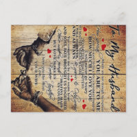 To My Husband Design | Letter To Him | Lovely Gift