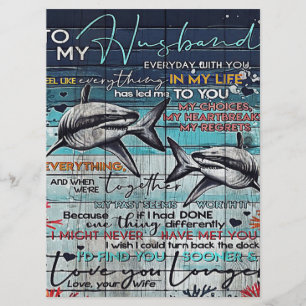 To My Husband Design   Love Letter Design   Menu