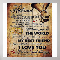 To My Husband Design | Love Letter To Him |
