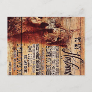 To my Husband Family Decoration To My Family Announcement Postcard