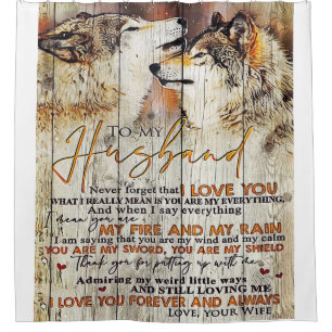 To My Husband Gift Lovely Husband Letter Present
