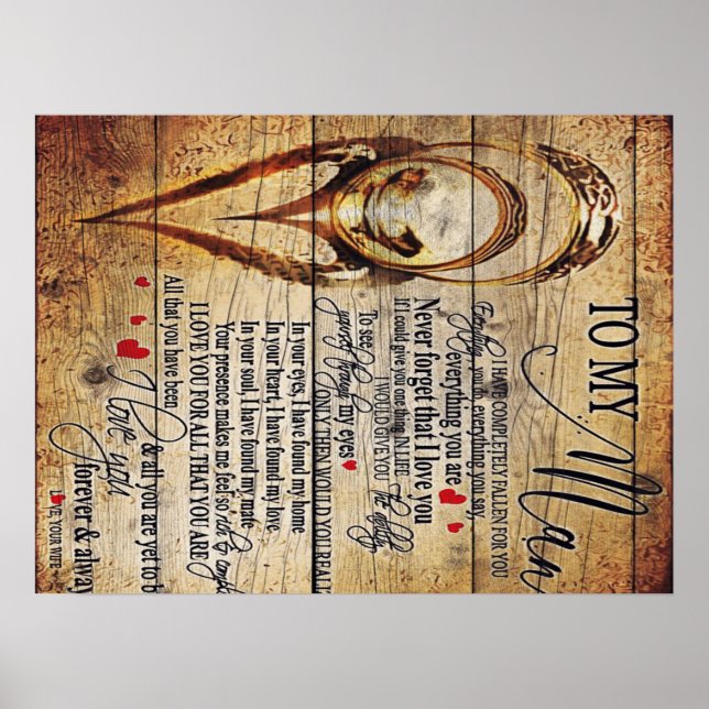 To My Husband Gift, New House Decor (Front)