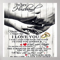 To My Husband Letter | Cute Present |