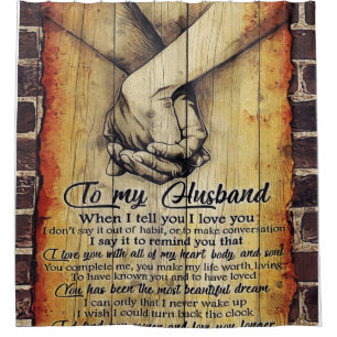 To My Husband Letter, Lovely Quotes Gift