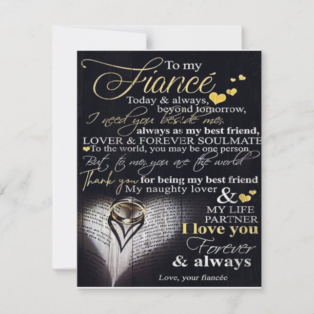 To My Husband | Love Quotes To Husband| Invitation (Front)