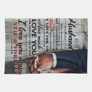 To My Husband Present | New Home Gift | Kitchen Towel