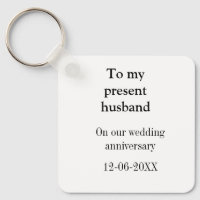 To my husband wedding anniversary add name date ma