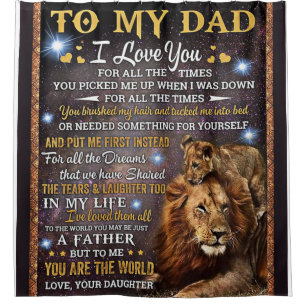 To My Lion Dad Gift, Dad Birthday Gift Idea