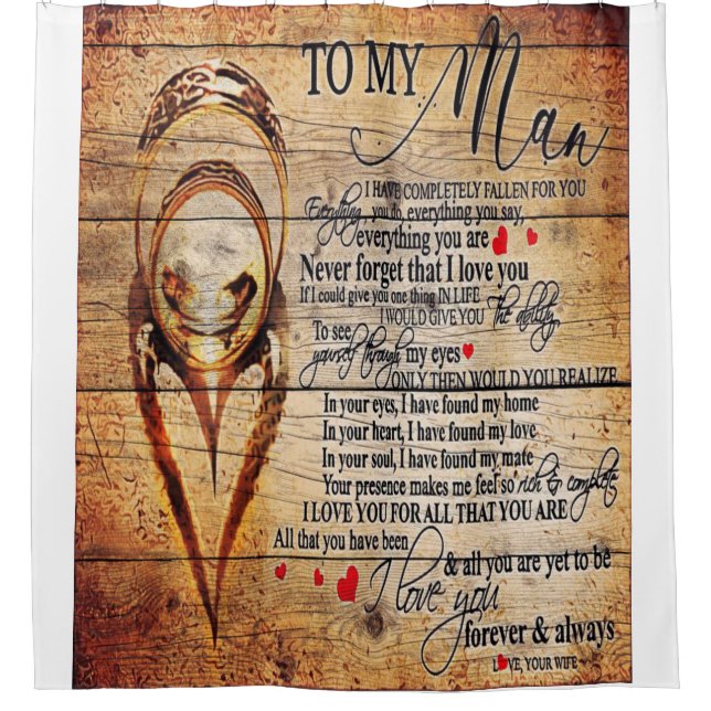 To My Love | My Husband Present | Cute Quotes Gift (Front)