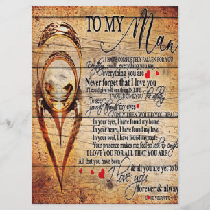 To My Love My Husband Present Cute Quotes Gift Menu