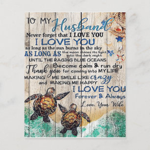 To My Man Gift, Personalized Gift To My Husband Flyer