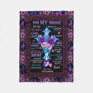 to my mom blanket from Son, blanket for mom