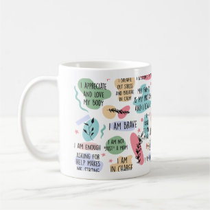 To My Mom Daily Affirmations Mother's Day Coffee Mug