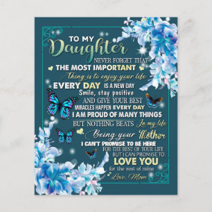 To My Mom Gift,Daughter And Mom,Butterfly Lovers Flyer