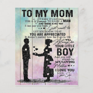 To My Mom Letter, Best Gift For Mommy Flyer