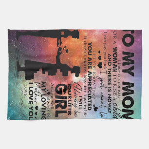 To My Mom Present   New Apartment Decor   Kitchen Towel