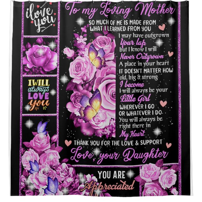 To My Mother Birthday Gift, Love Mom Gift Idea (Front)