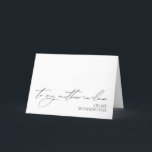 "To My Mother-In-Law On My Wedding Day" Card<br><div class="desc">The "To My Mother-In-Law On My Wedding Day" Card is a heartfelt and touching way to express your love and appreciation to your mother-in-law on this special occasion. Designed to coordinate with for the «Chloe» Wedding Invitation Collection. View the collection link on this page to see all of the matching...</div>
