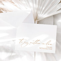 "To My Mother-In-Law On My Wedding Day" Card