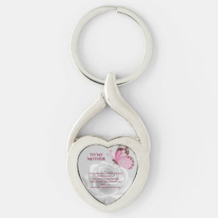 To My Mother Keychain