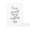 To my parents on my wedding | Stylish Lettered