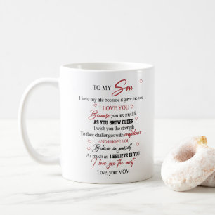 To my son coffee mug