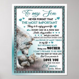 To my son poster