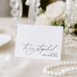 "To My Stepdad On My Wedding Day" Message Card<br><div class="desc">The "To My Stepdad On My Wedding Day" Message Card is a heartfelt and touching way to convey your love and gratitude to your stepdad on this momentous occasion. Designed to coordinate with for the «Chloe» Wedding Invitation Collection. View the collection link on this page to see all of the...</div>