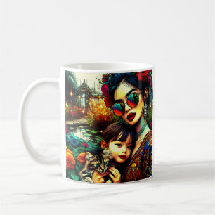 To My Sweet Mama on Mother's Day Personalized Coffee Mug