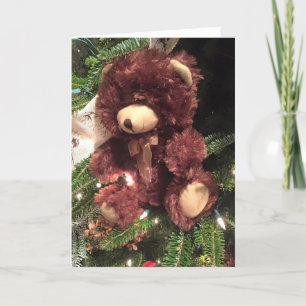 TO **MY TEDDYBEAR**-MERRY CHRISTMAS HOLIDAY CARD
