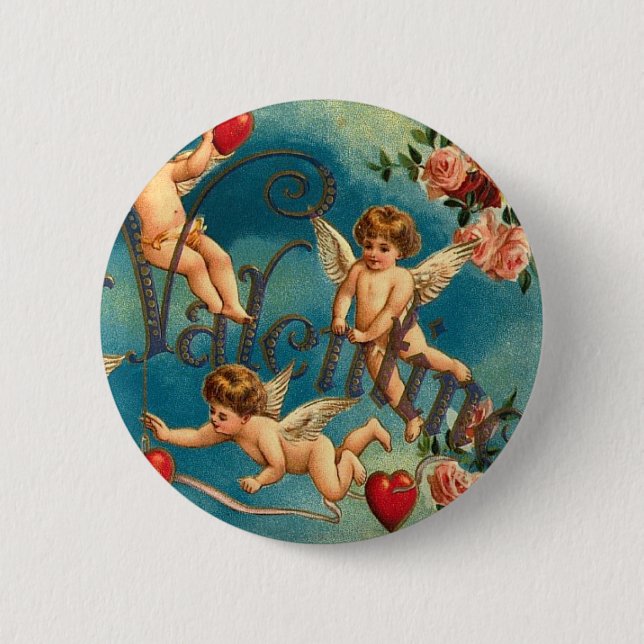To My Valentine 2 Inch Round Button (Front)