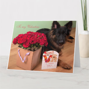 To my Valentine Card