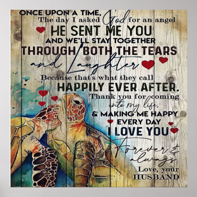 To My Wife Gift | Holiday Funny Gift Poster (Front)