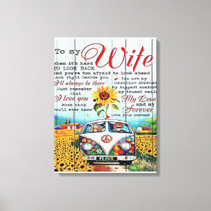 To My Wife Gift   Letter For Her   Home Decor
