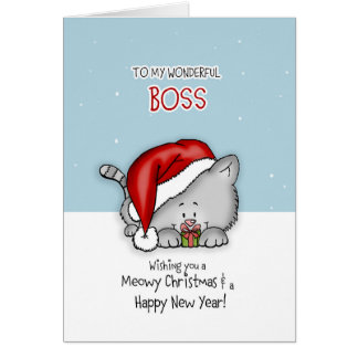 Boss Christmas Cards, Photocards, Invitations & More