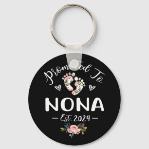 To Nona Est 2024 Flower Mother's Day Keychain