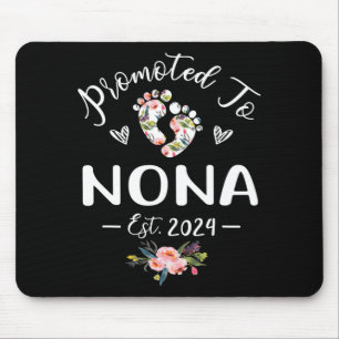 To Nona Est 2024 Flower Mother's Day Mouse Pad