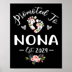To Nona Est 2024 Flower Mother's Day Poster