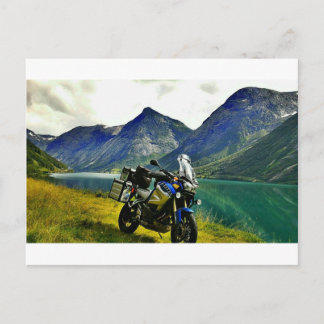 To North Cape (Norway), via Gibraltar Postcard