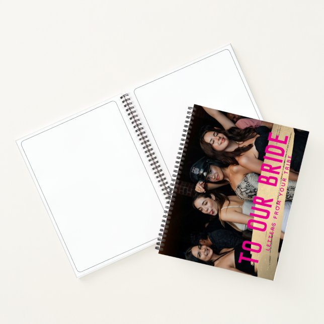 To Our Bride, Letters From Your Tribe Notebook (Inside)