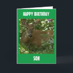 TO OUR OR MY SON ON YOUR BIRTHDAY! CARD<br><div class="desc">THANK U FOR STOPPING BY ONE OF MY EIGHT STORES!!!!</div>