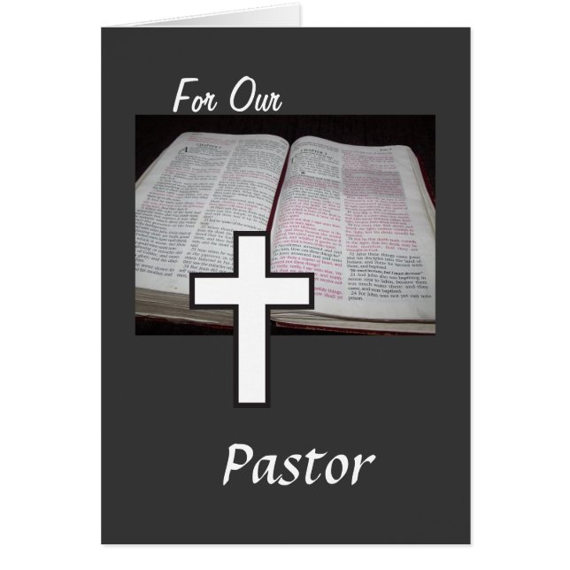To Our Pastor (Front)